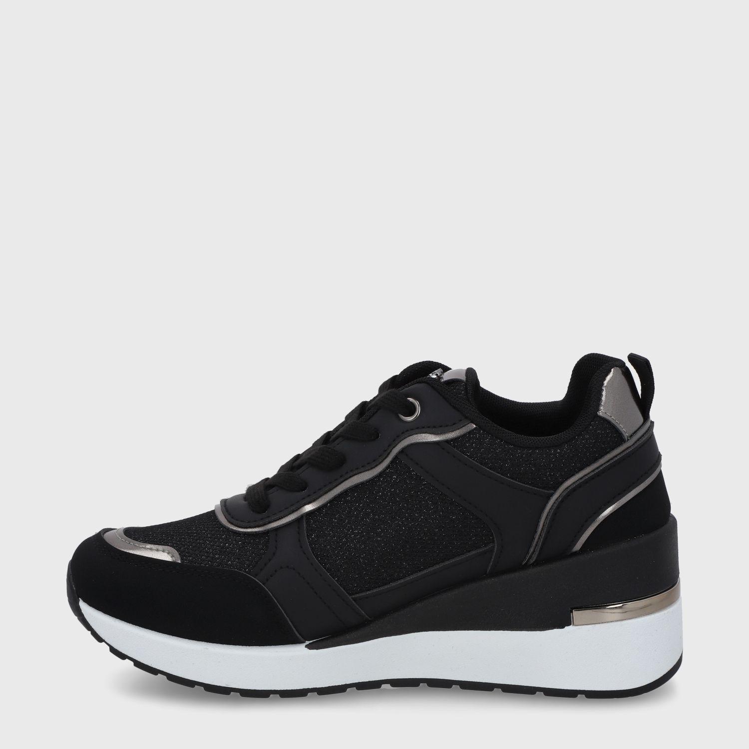 Zapatilla Plataforma Negra  Mujer 58060 Gotta-3