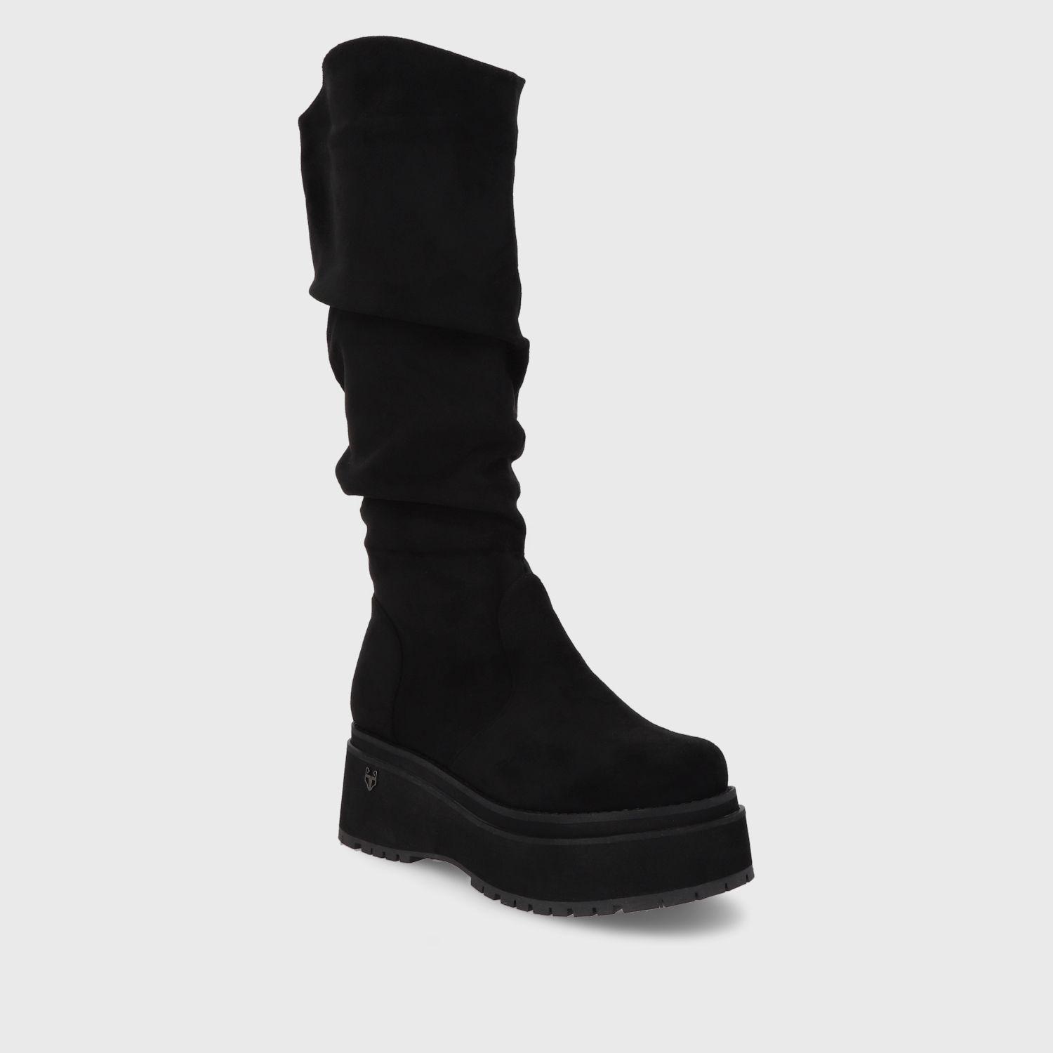 Bota Negra Mujer 15092 Gotta-1