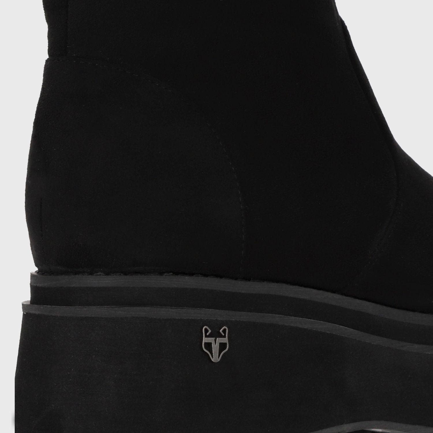 Bota Negra Mujer 15092 Gotta-5