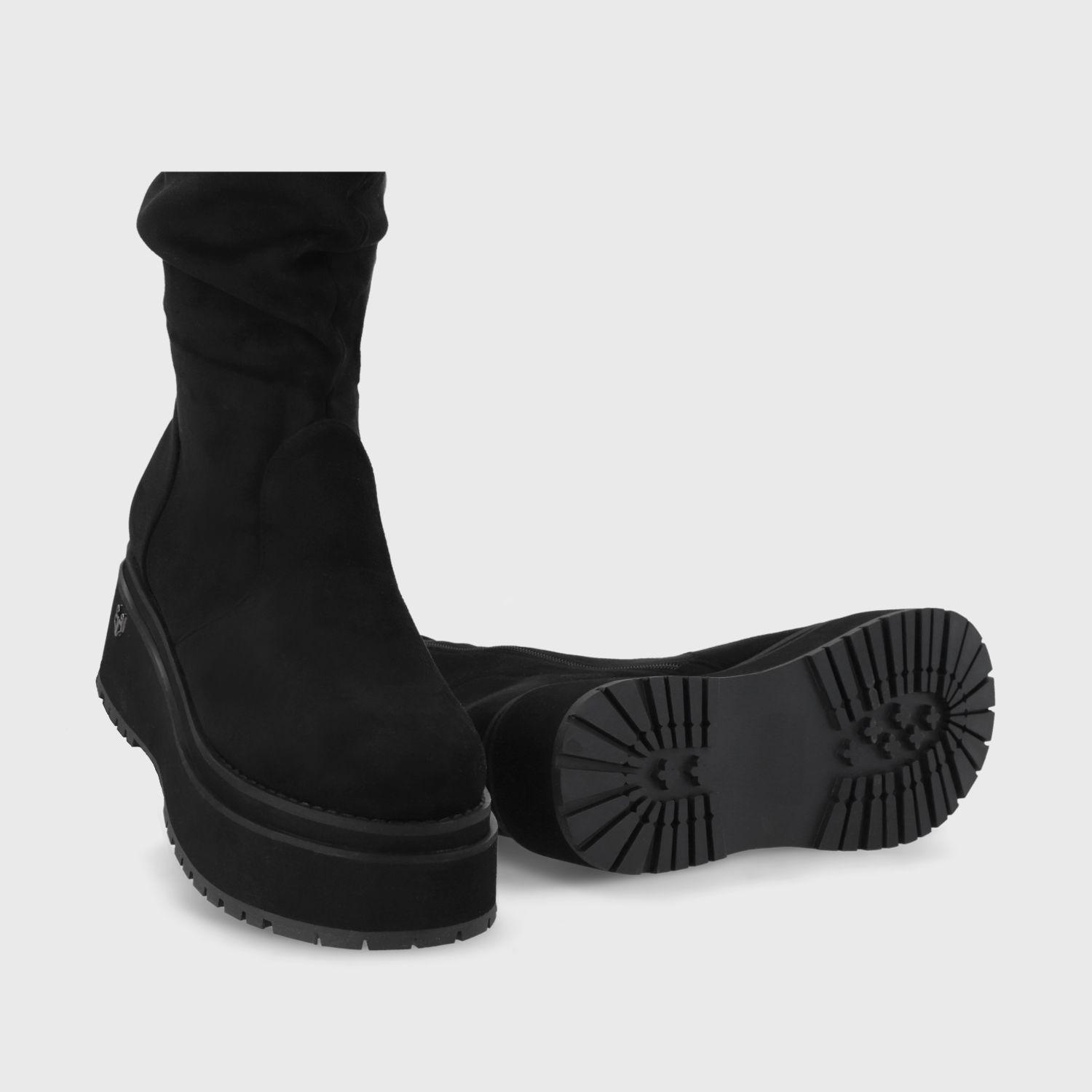 Bota Negra Mujer 15092 Gotta-6