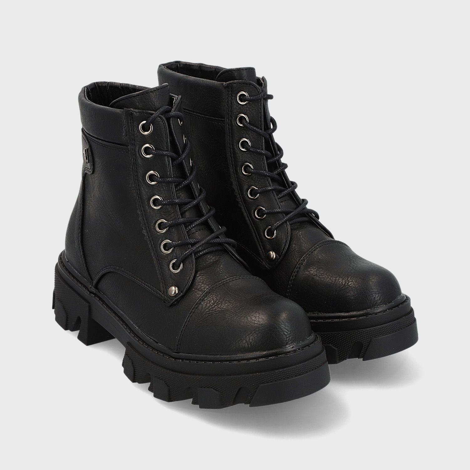Botín Negro Mujer 25690 Gotta-2