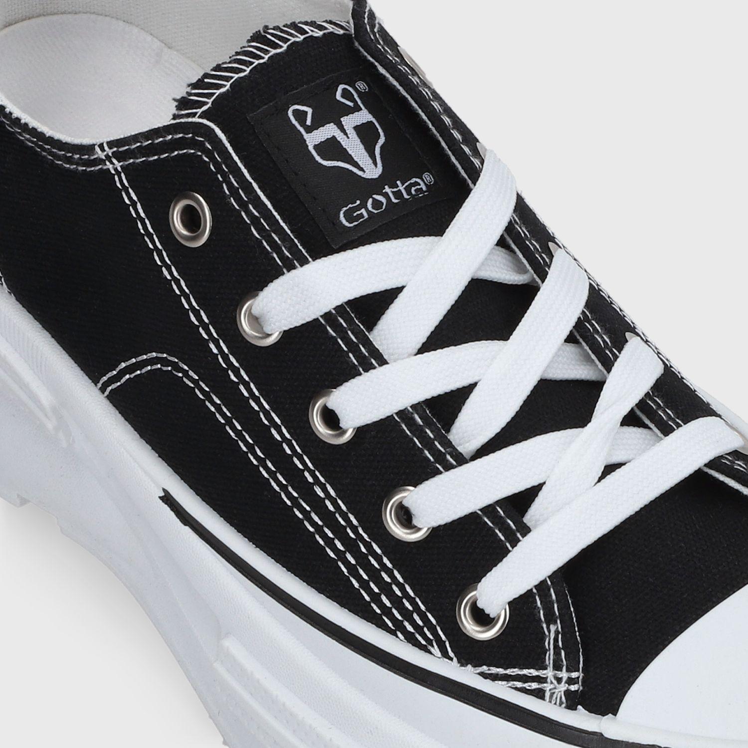 Zapatilla Negra Mujer 48051 Gotta-5