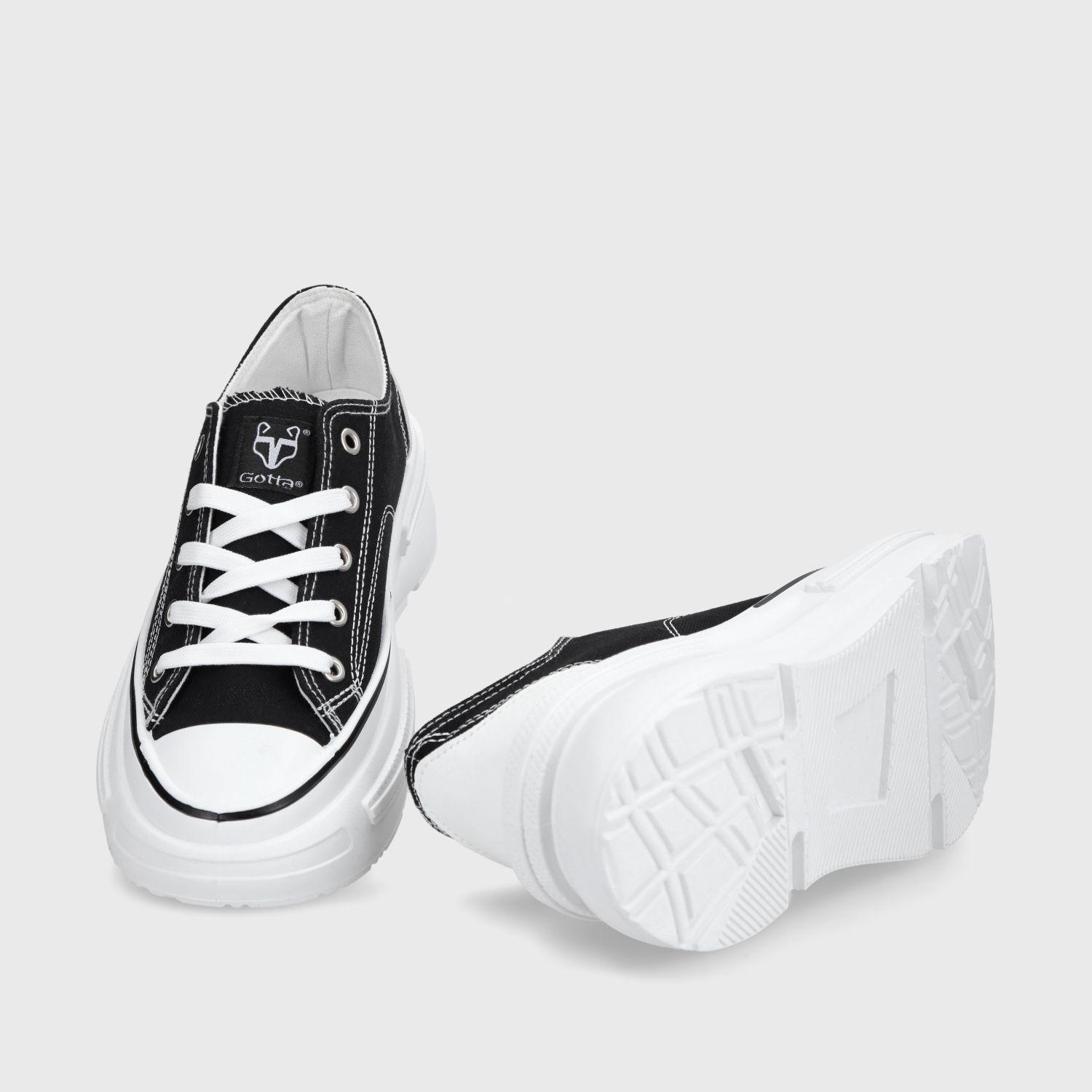 Zapatilla Negra Mujer 48051 Gotta-6