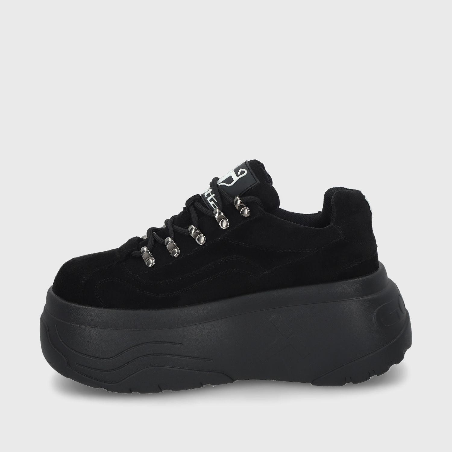 Zapatilla Plataforma Negra Mujer 43061 Gotta-3