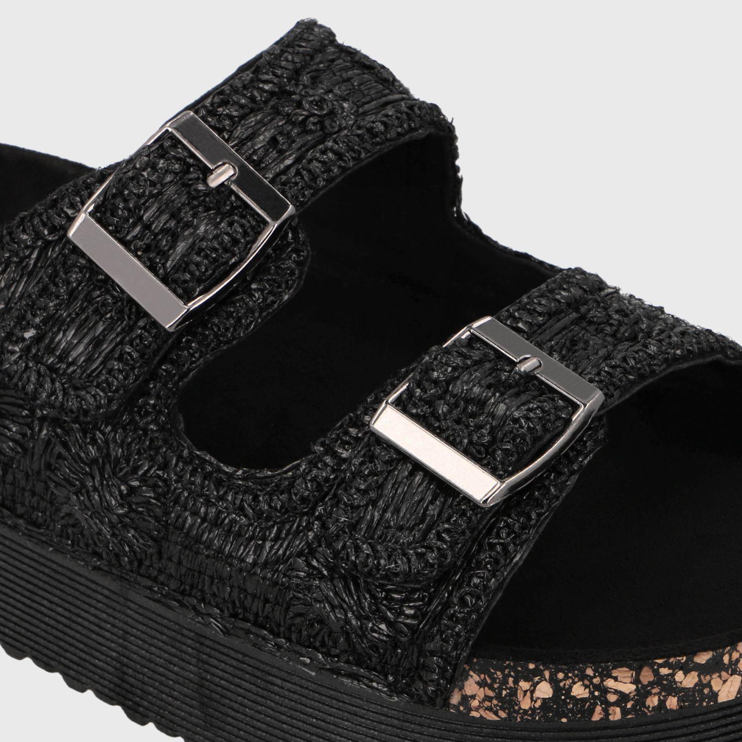 Sandalia Plataforma Negro Mujer 65951 Gotta-5