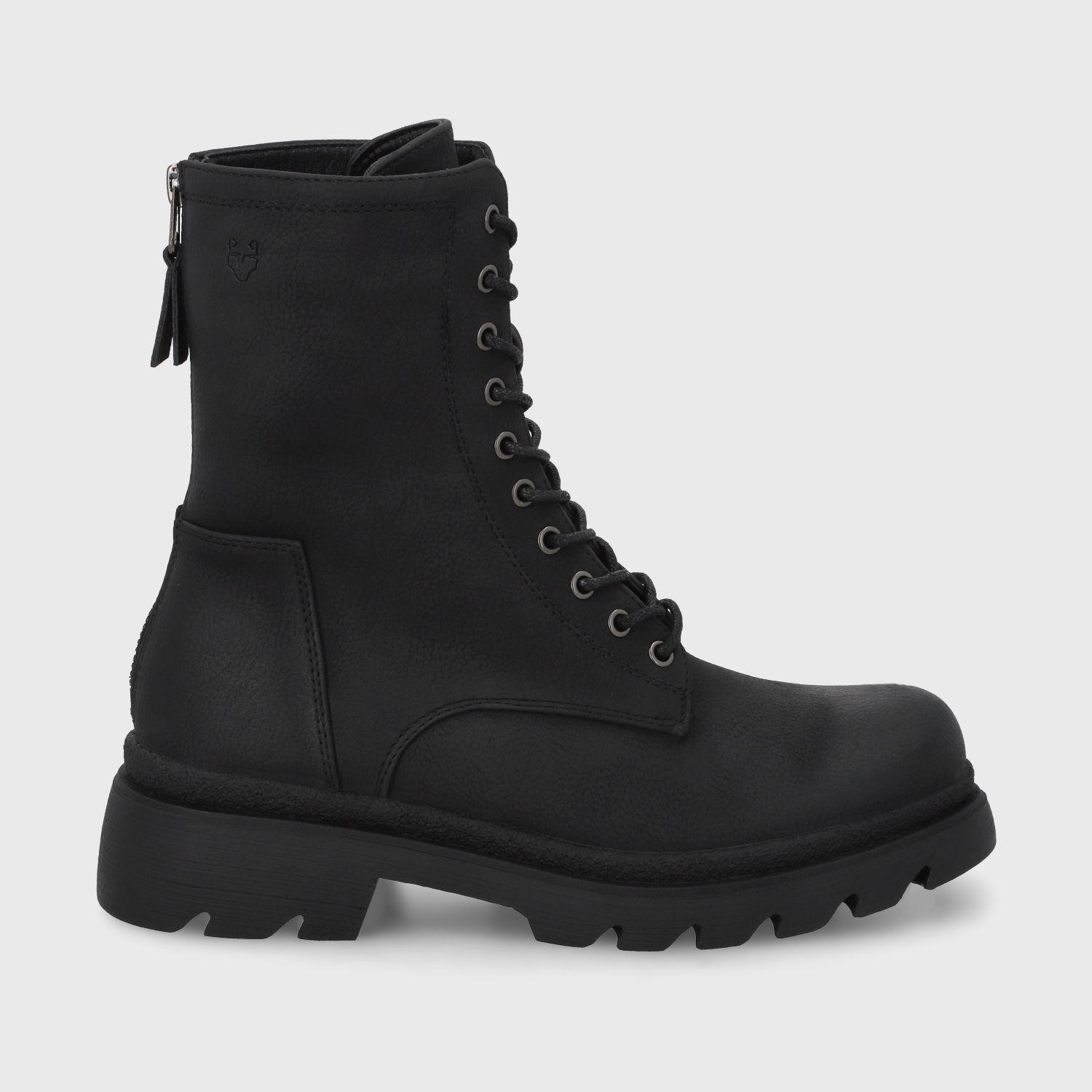 Botin Plataforma Negro Mujer 55281 Gotta-0