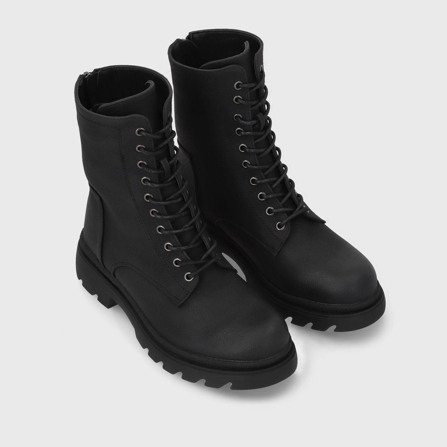 Botin Plataforma Negro Mujer 55281 Gotta-2