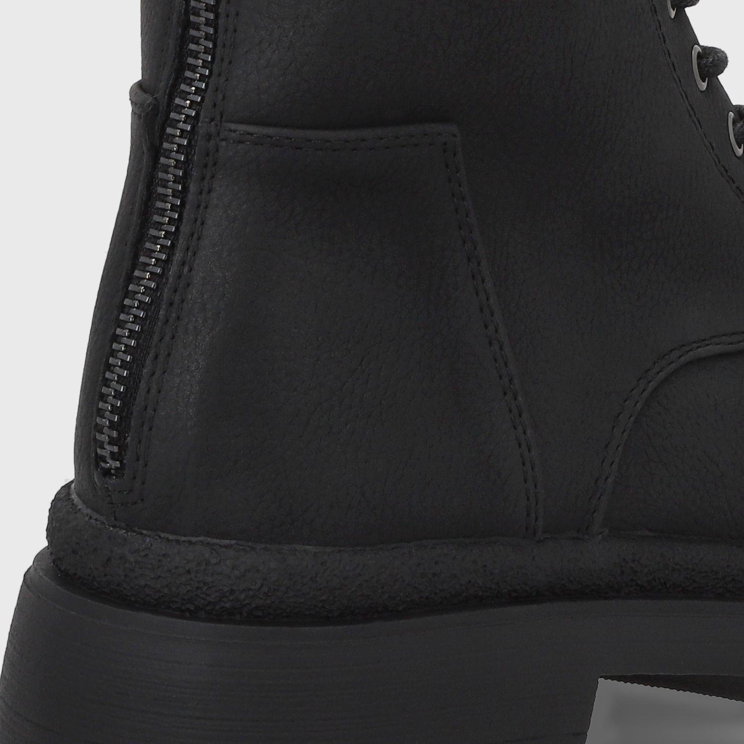 Botin Plataforma Negro Mujer 55281 Gotta-5