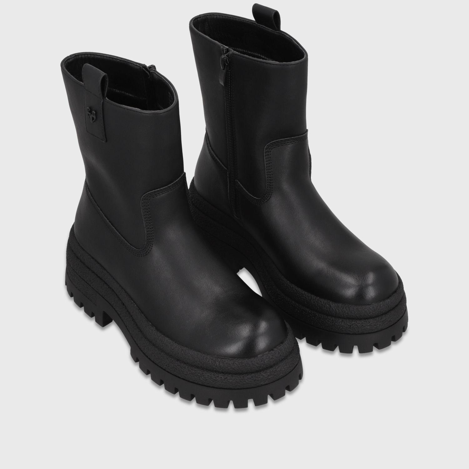 Botin Plataforma Negro Mujer 6583101 Gotta-2