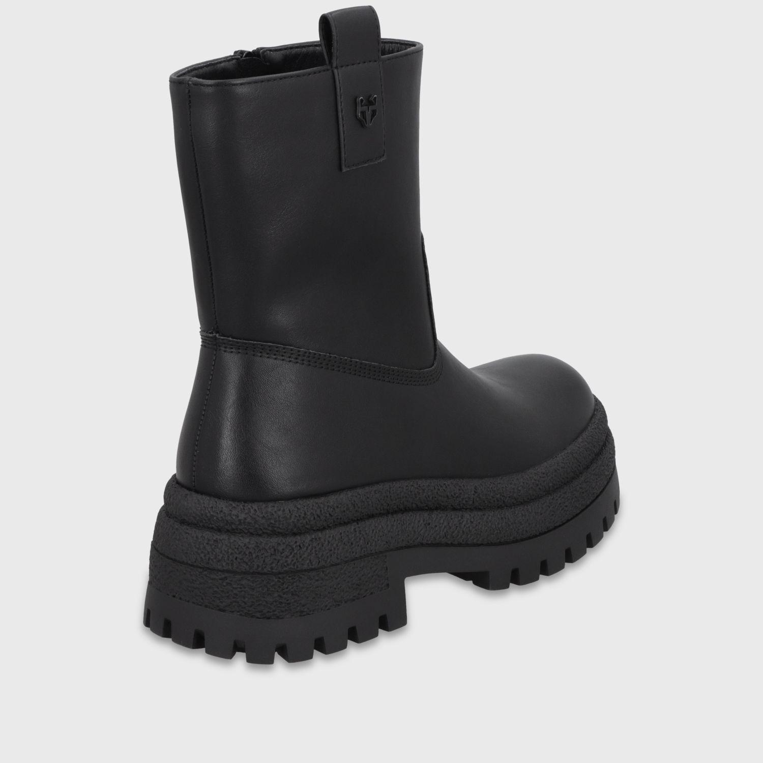 Botin Plataforma Negro Mujer 6583101 Gotta-4