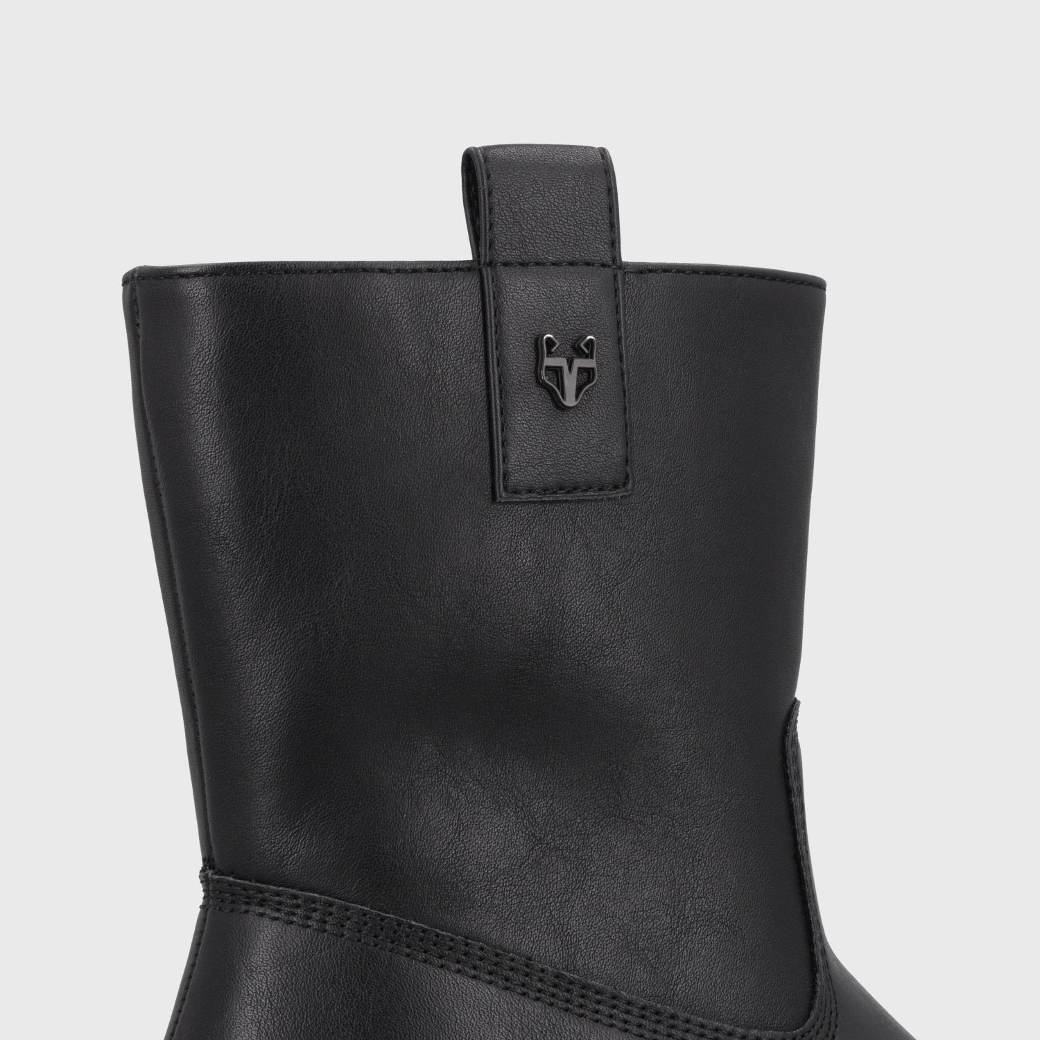 Botin Plataforma Negro Mujer 6583101 Gotta-5