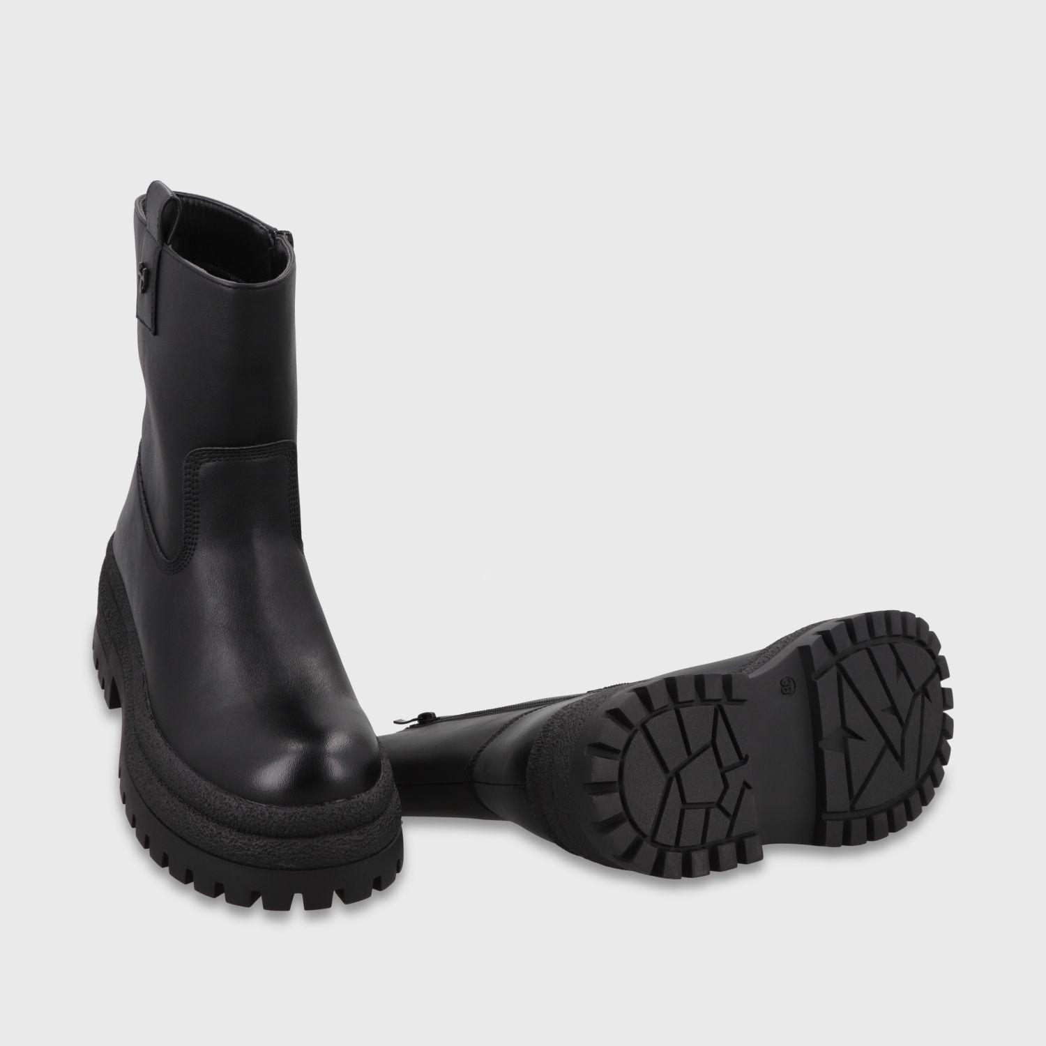 Botin Plataforma Negro Mujer 6583101 Gotta-6