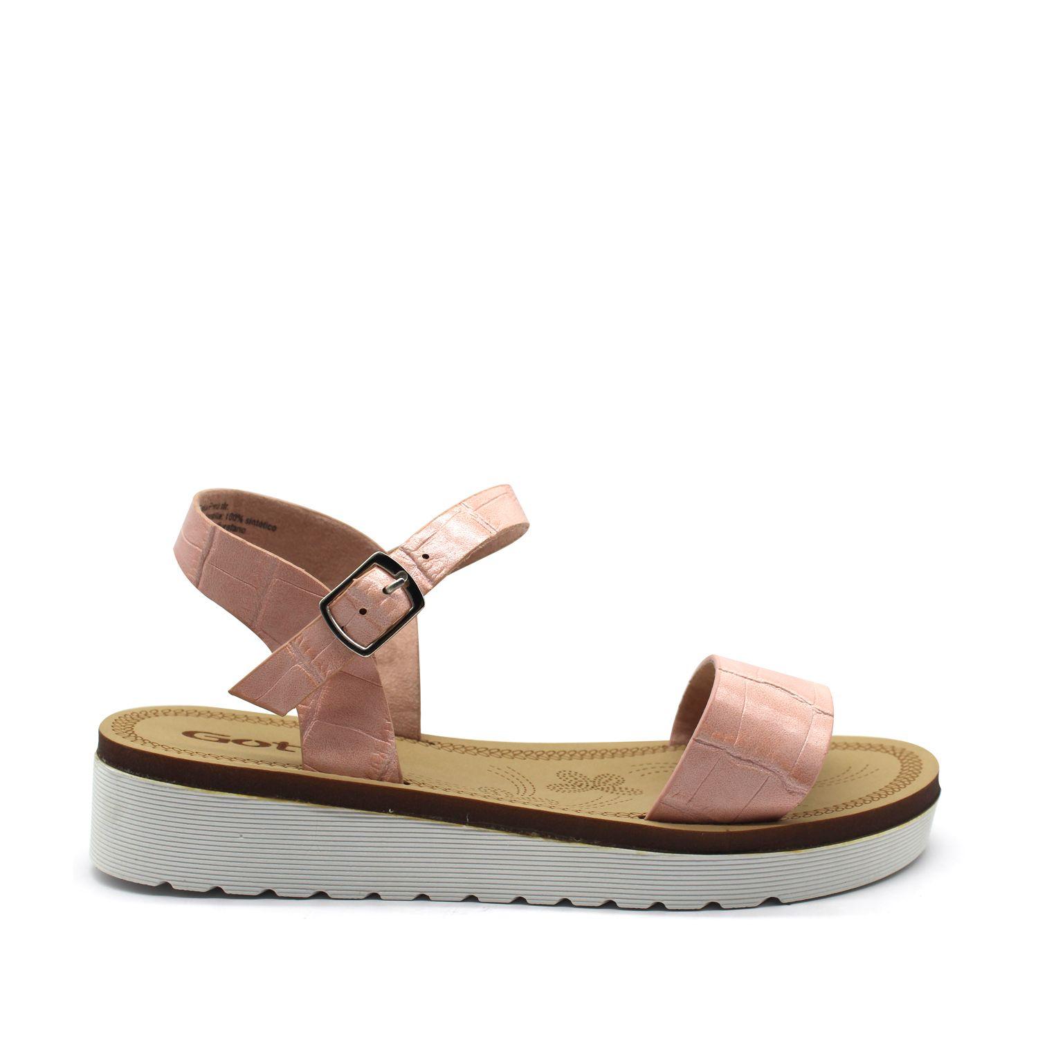 Sandalia Rosa Mujer 13201 Gotta-0