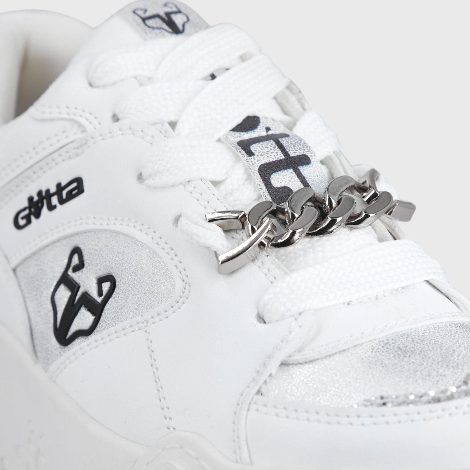 Zapatilla Plataforma Blanca Mujer 43111 Gotta-5