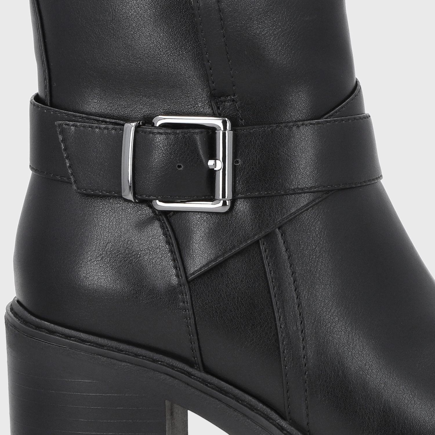 Botin Taco Negro Mujer 56051 Gotta-5