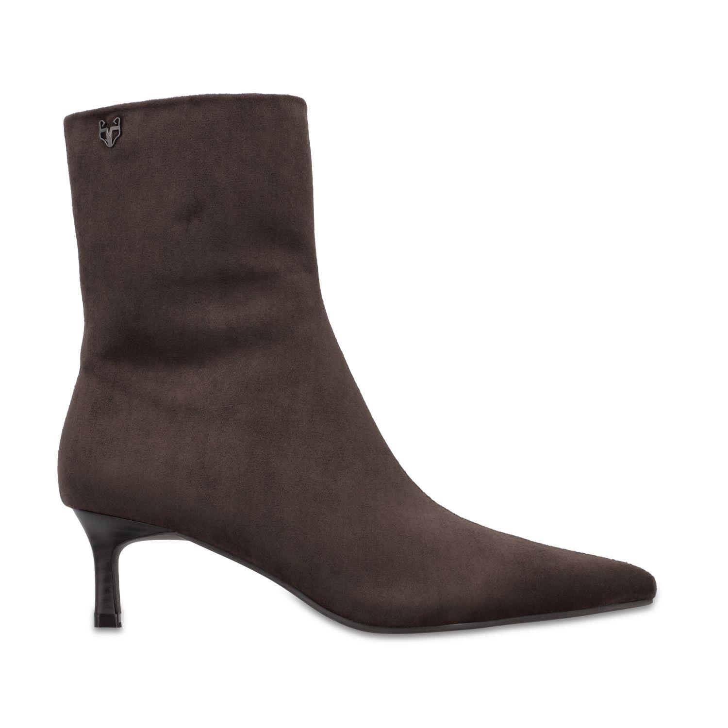 Botin Taco Café Mujer 6588002 Gotta-0