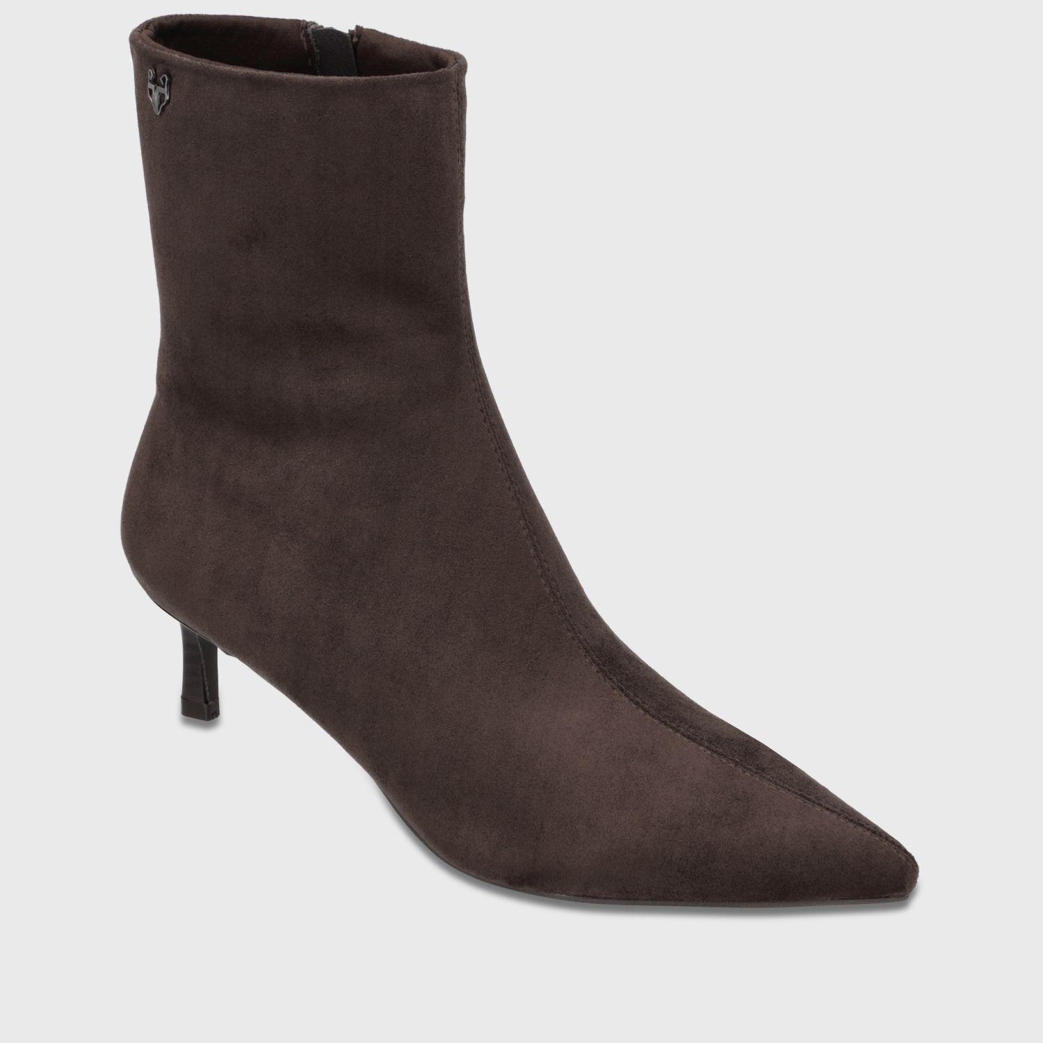 Botin Taco Café Mujer 6588002 Gotta-1