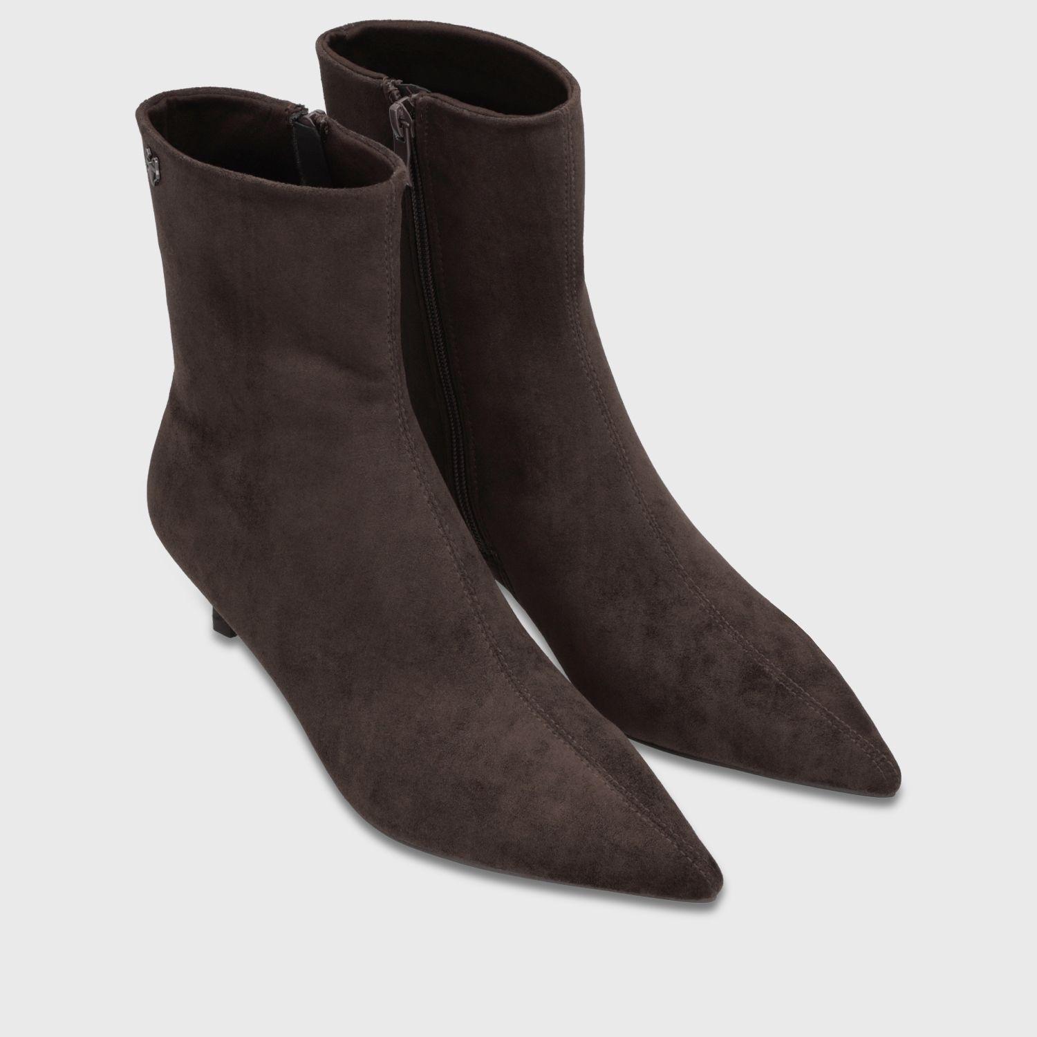 Botin Taco Café Mujer 6588002 Gotta-2