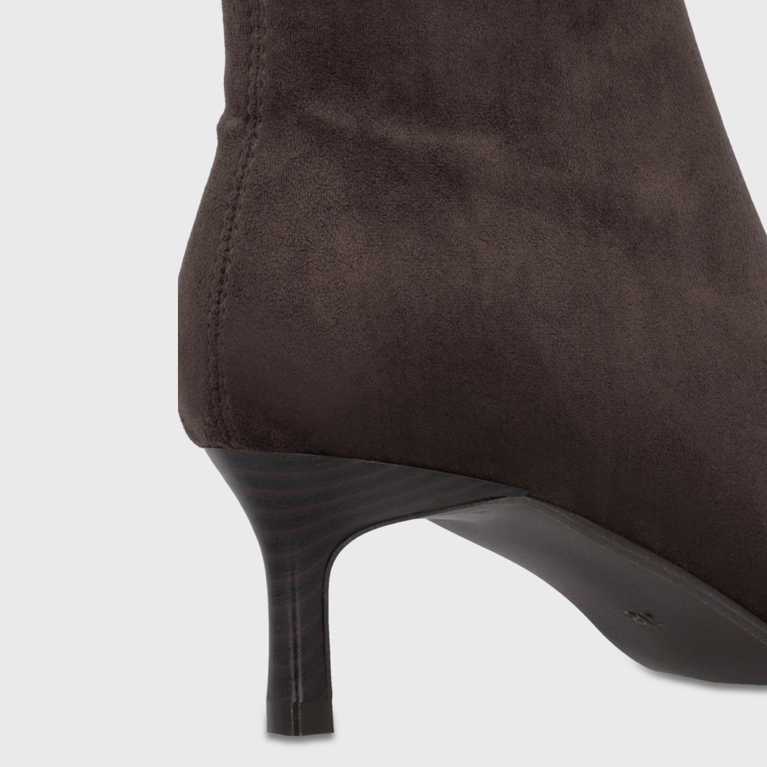 Botin Taco Café Mujer 6588002 Gotta-5