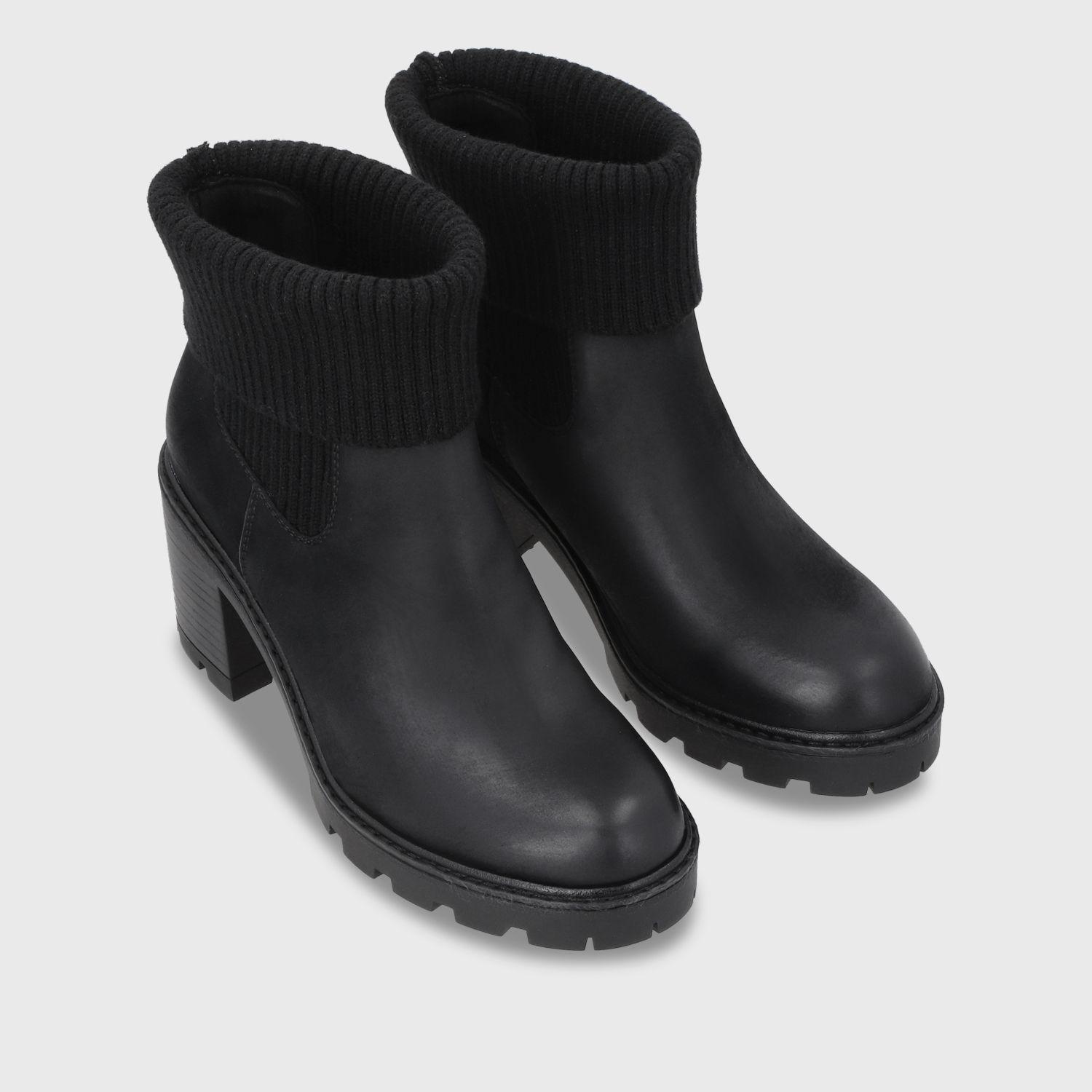 Botin Taco Negro Mujer 56050 Gotta-2