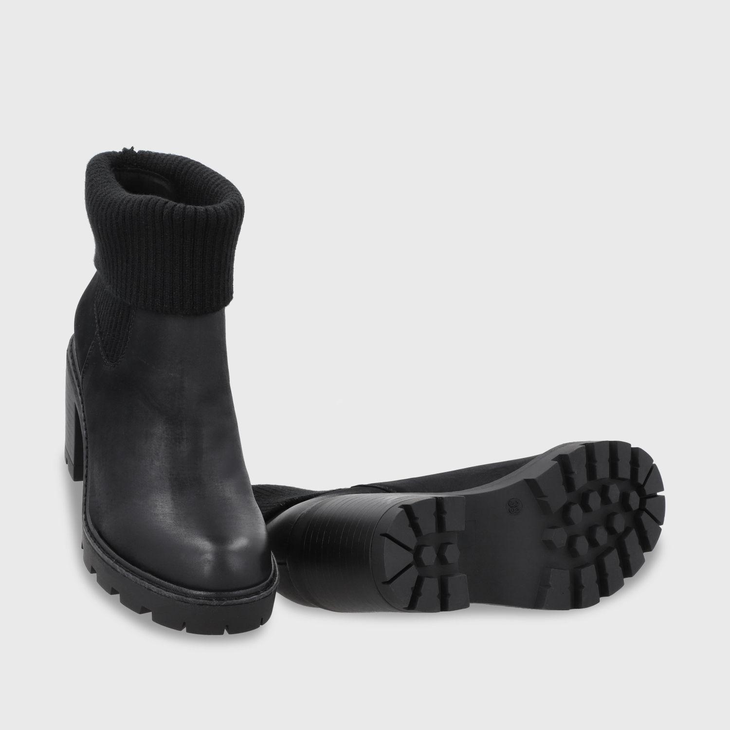 Botin Taco Negro Mujer 56050 Gotta-8