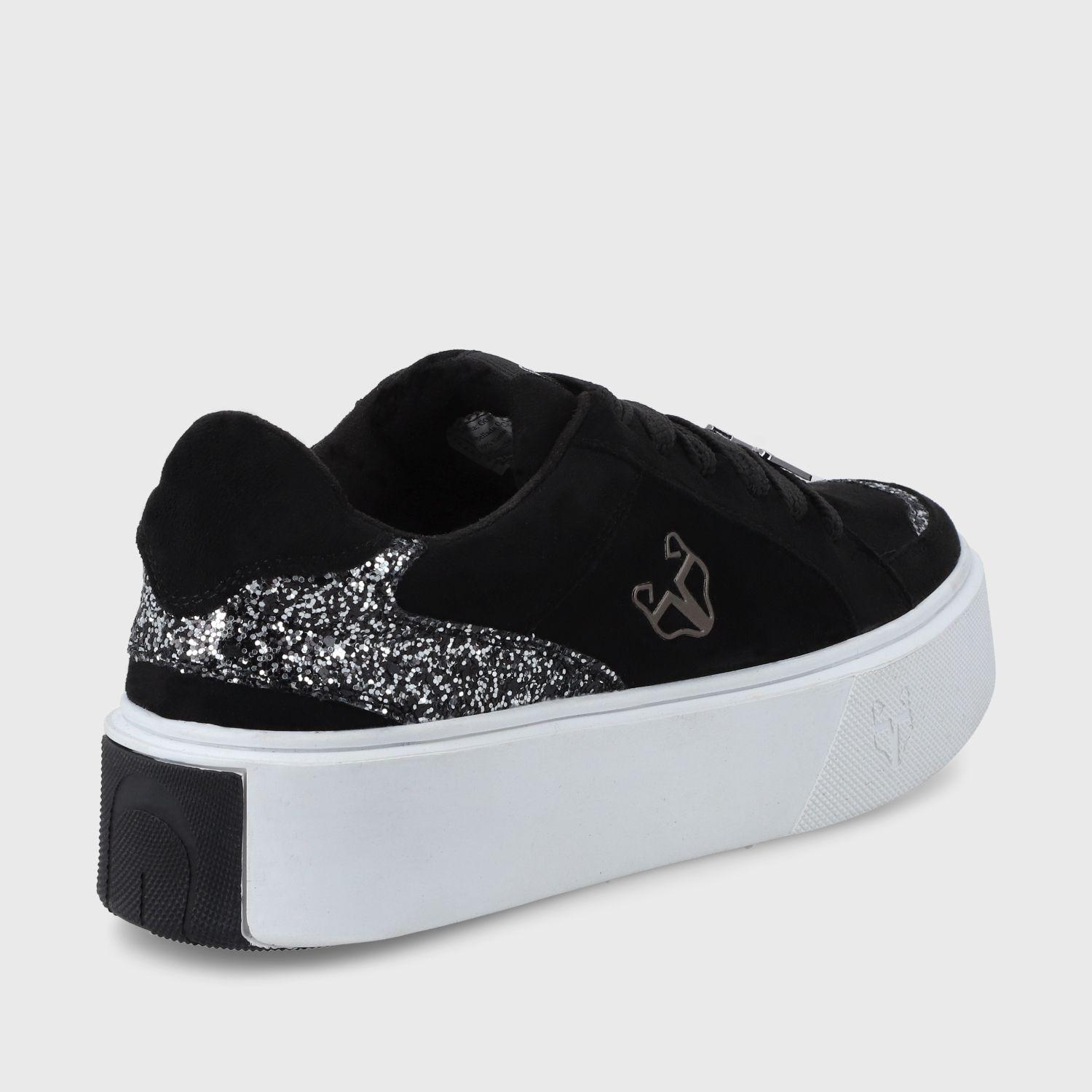 Zapatilla Negra Mujer 43046 Gotta-4