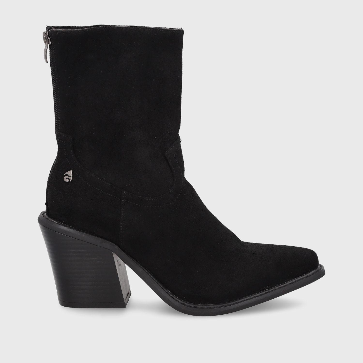 Botín Taco Negro Mujer 33771 Gotta-0