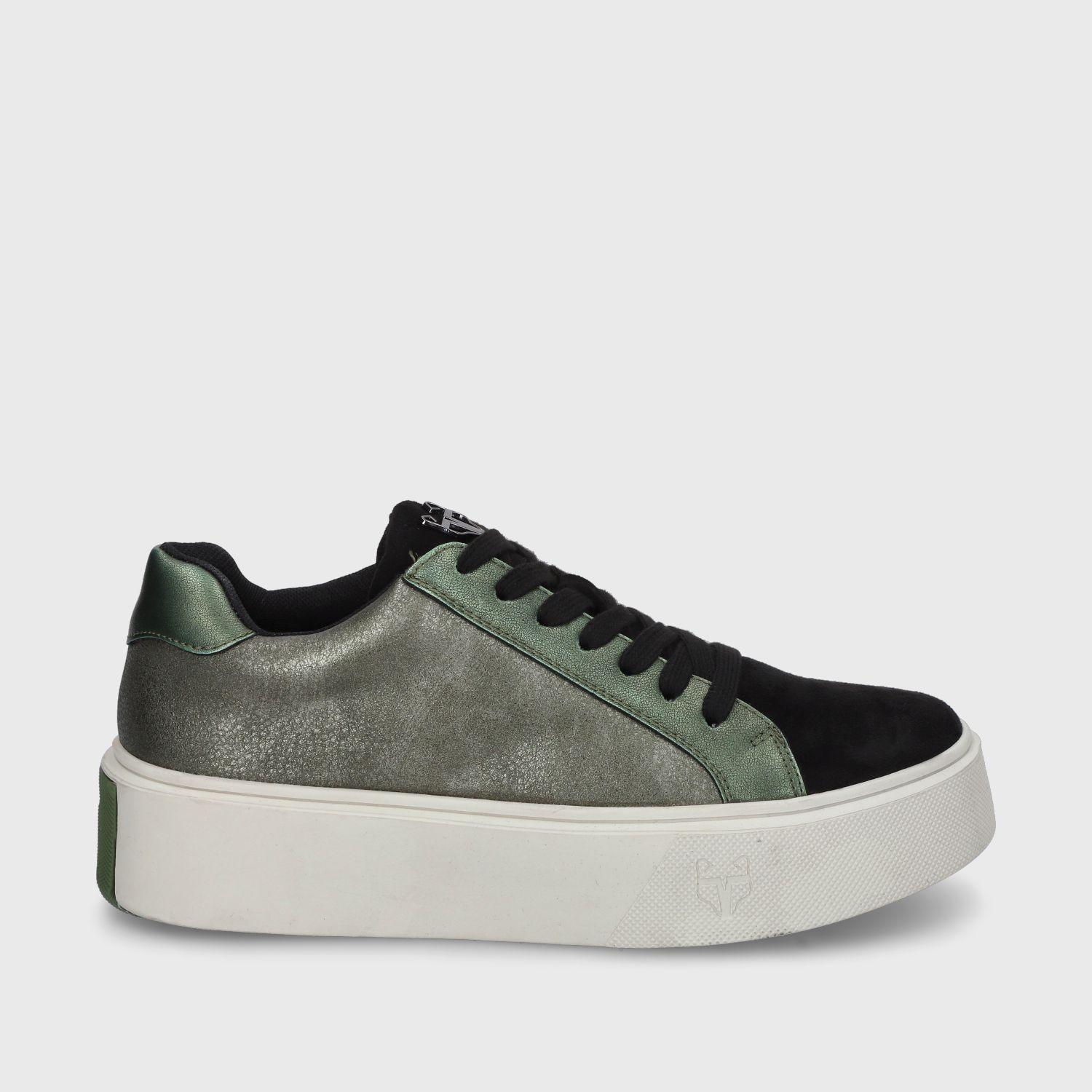 Zapatilla Verde Mujer 43042 Gotta-0