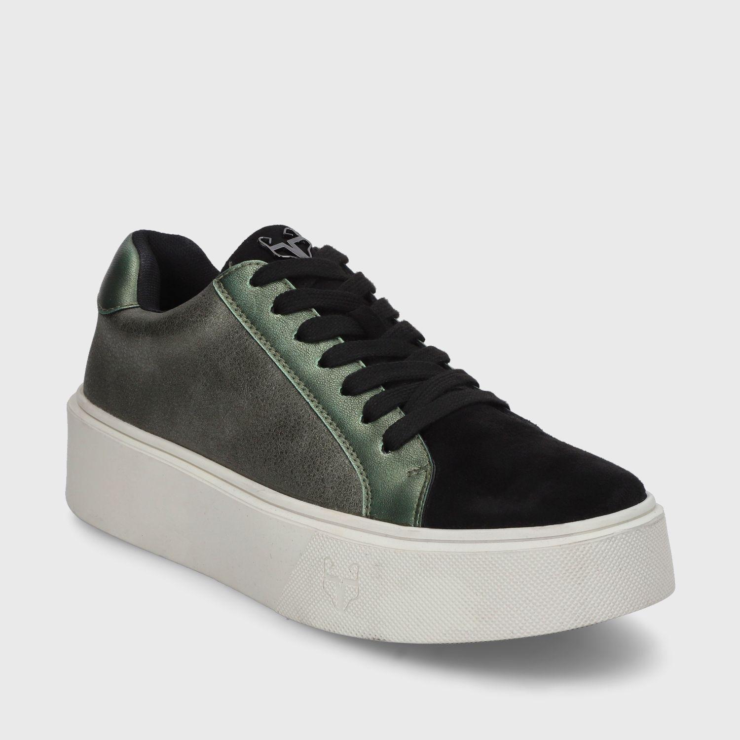 Zapatilla Verde Mujer 43042 Gotta-1