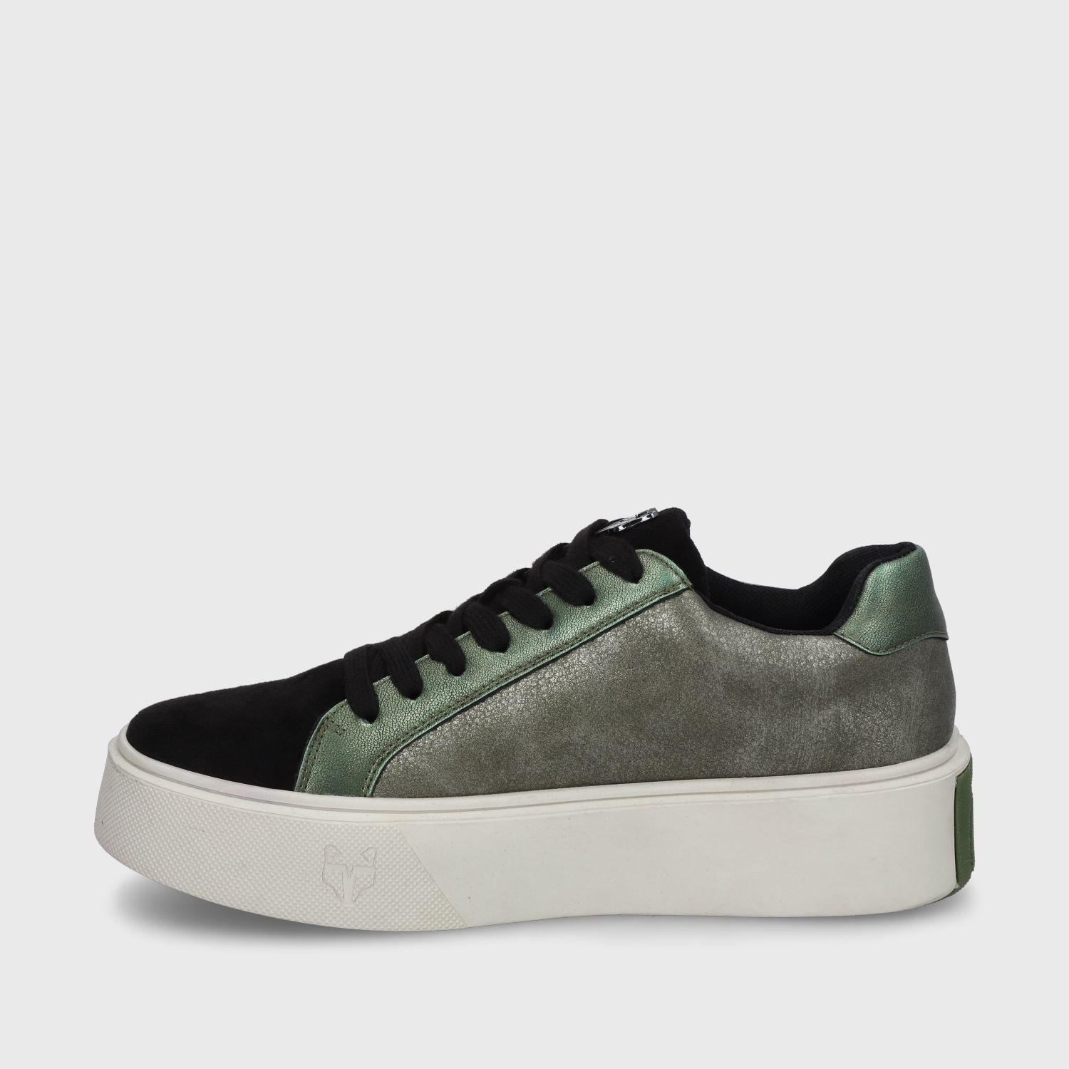 Zapatilla Verde Mujer 43042 Gotta-3