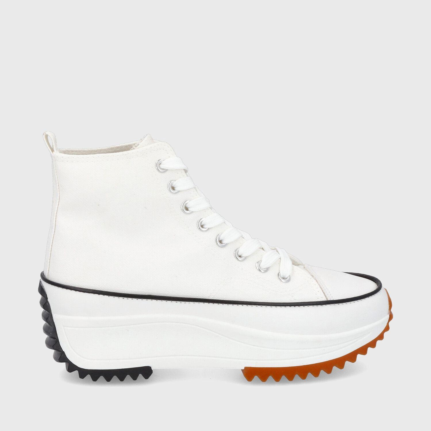 Zapatilla Plataforma Blanca Mujer 25971 Gotta-0