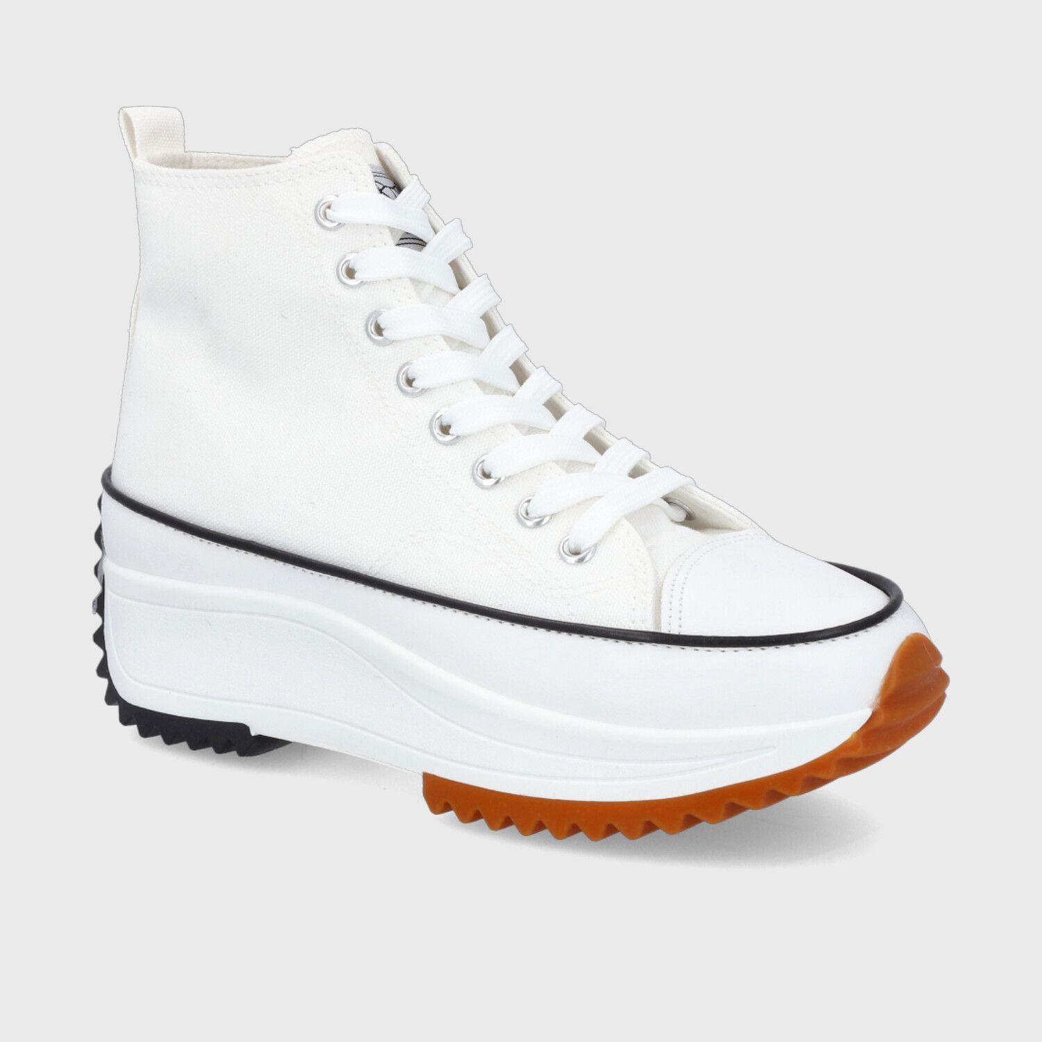 Zapatilla Plataforma Blanca Mujer 25971 Gotta-1