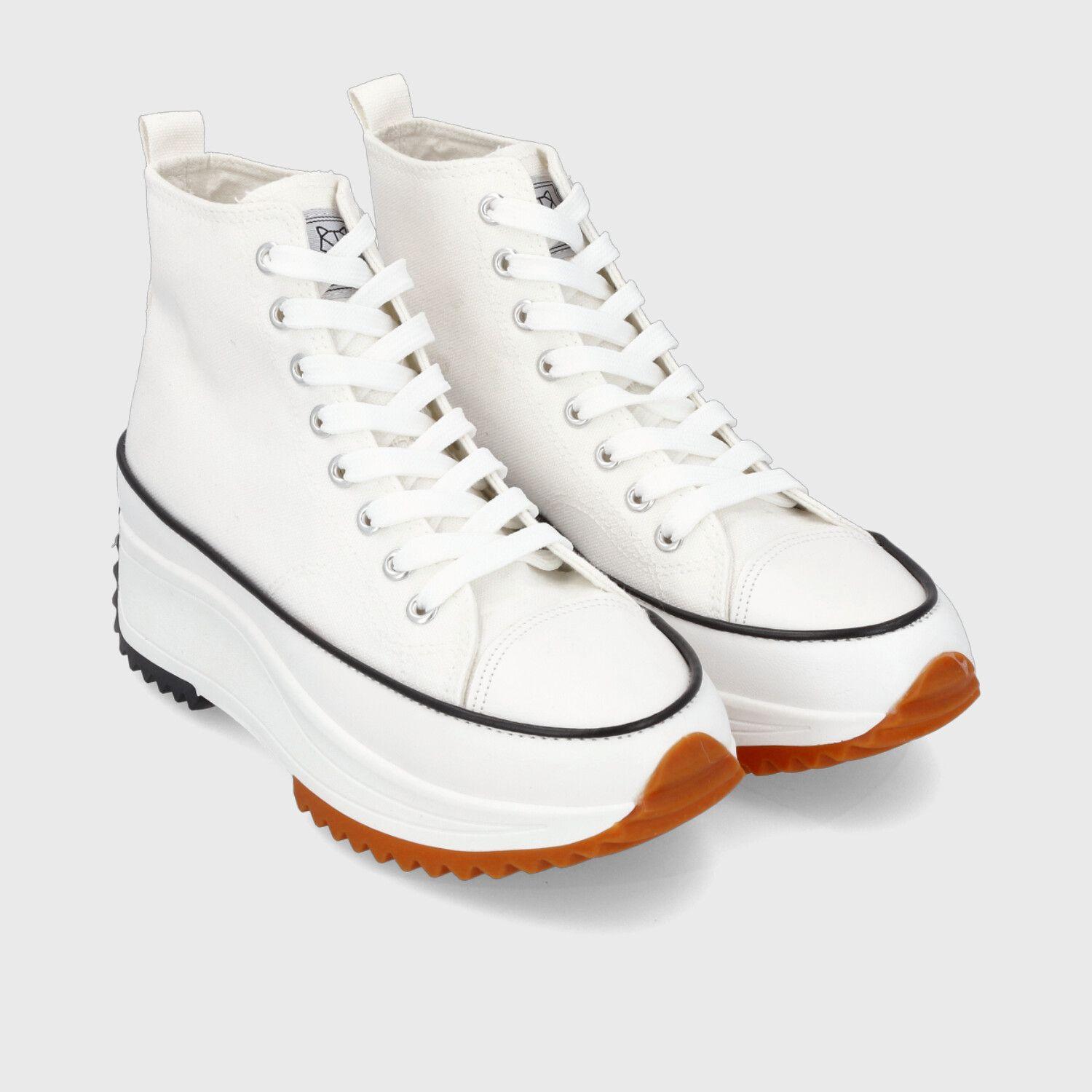 Zapatilla Plataforma Blanca Mujer 25971 Gotta-2