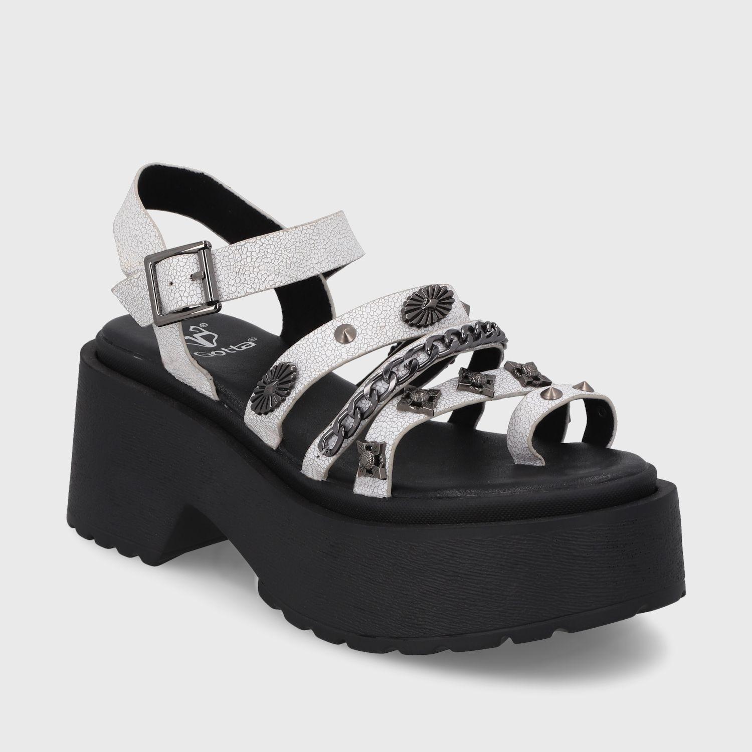 Sandalia Blanca  Mujer 45982 Gotta-1