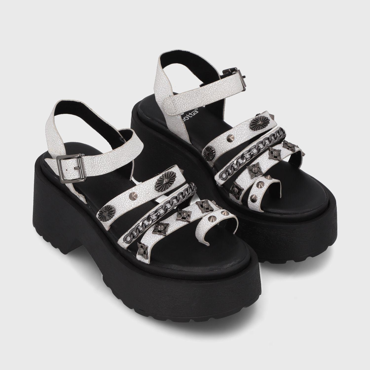 Sandalia Blanca  Mujer 45982 Gotta-2