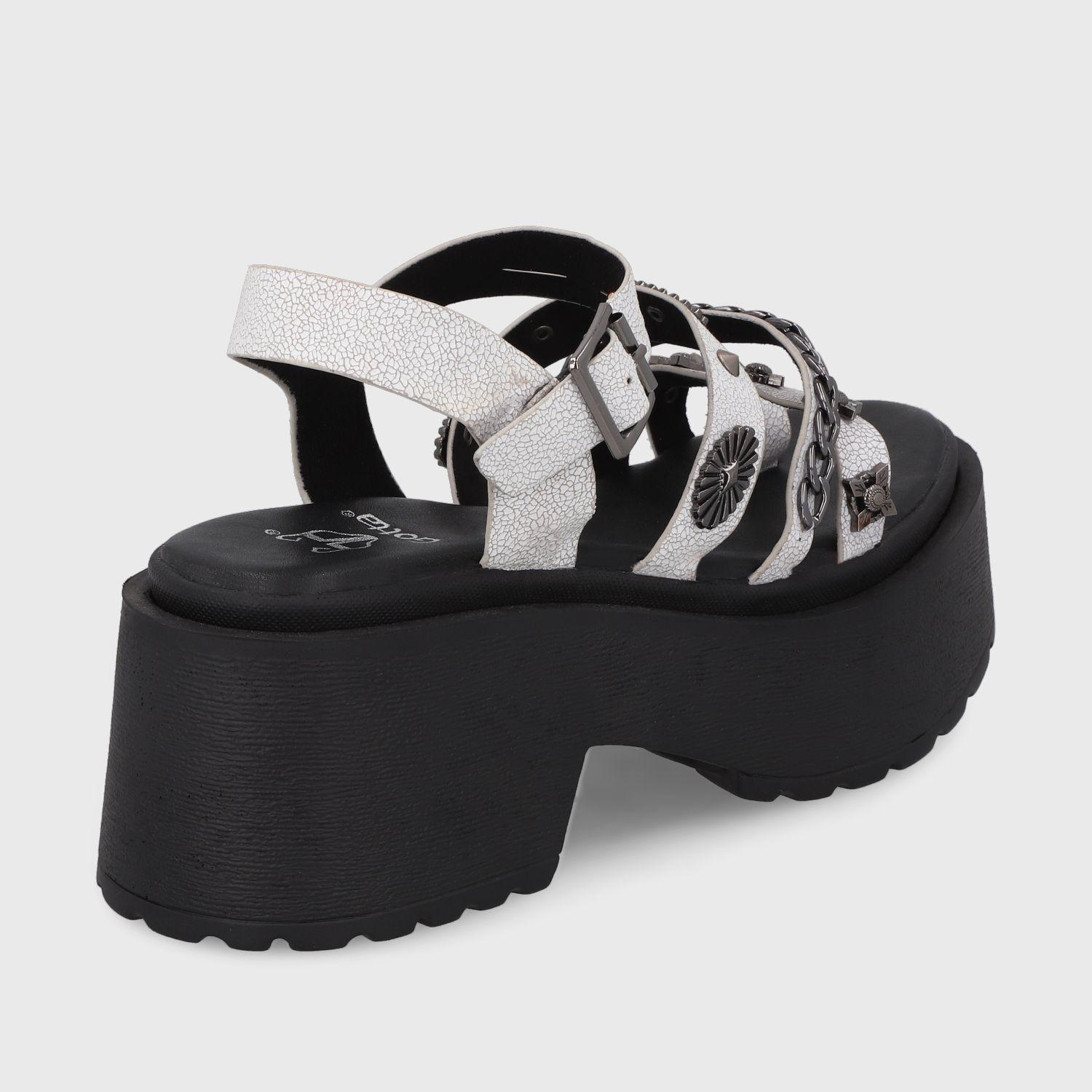 Sandalia Blanca  Mujer 45982 Gotta-4