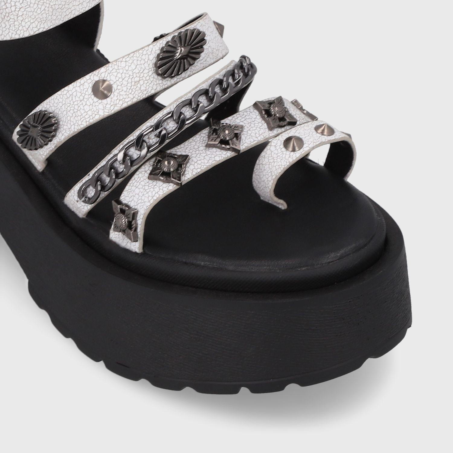Sandalia Blanca  Mujer 45982 Gotta-5
