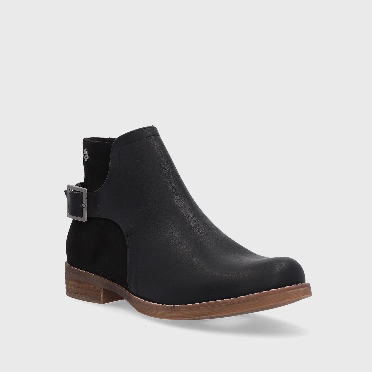 Botín Negro Mujer 23701 Gotta-1