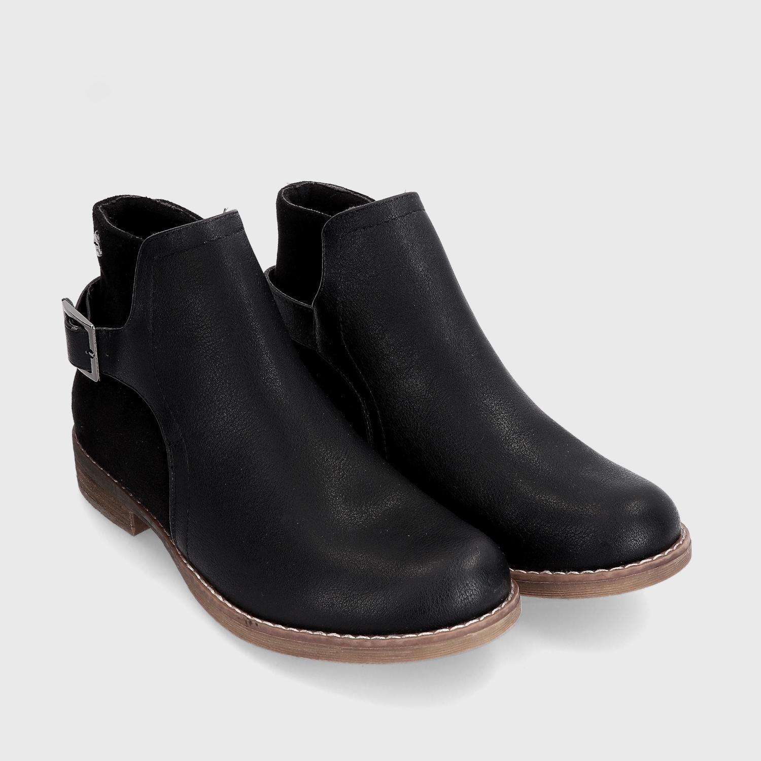 Botín Negro Mujer 23701 Gotta-2