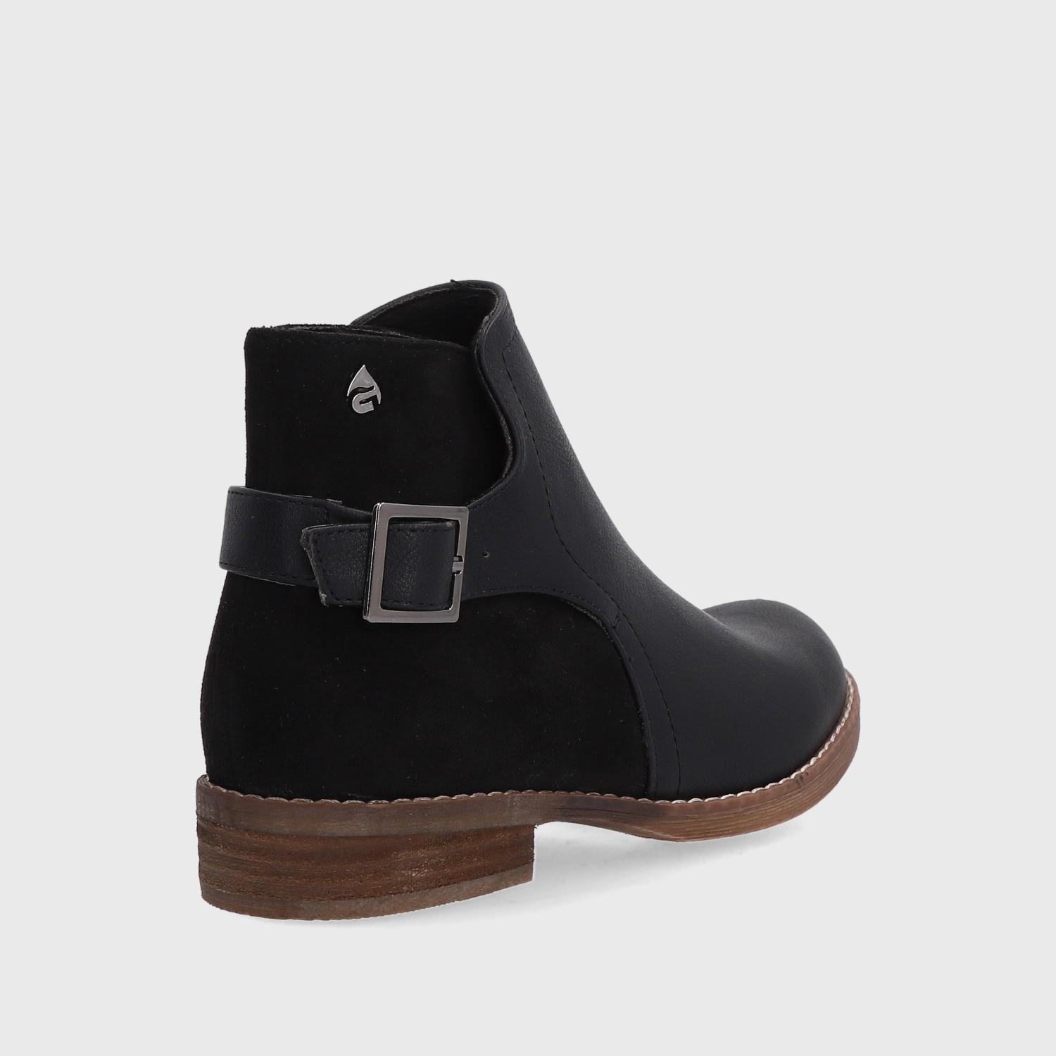 Botín Negro Mujer 23701 Gotta-4