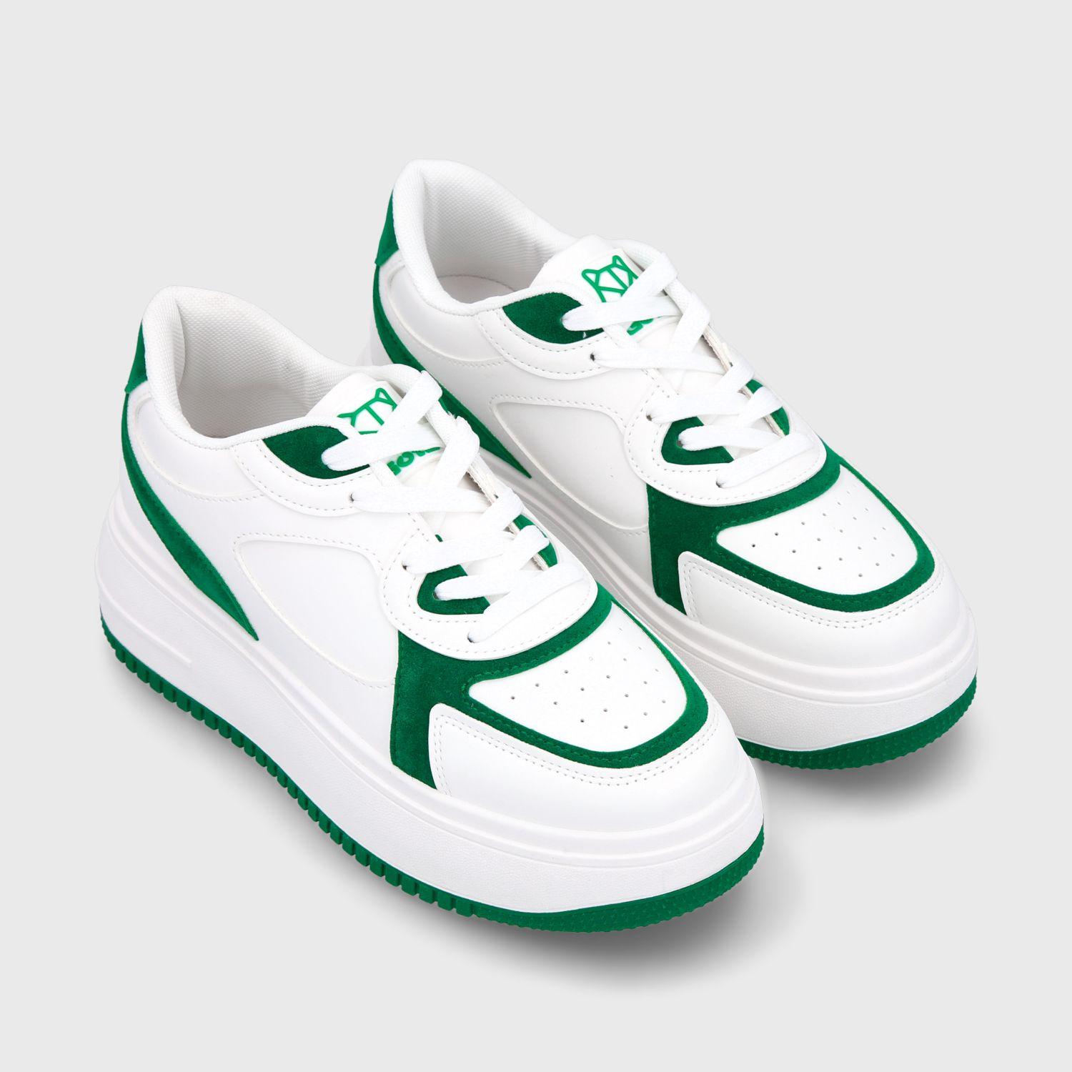 Zapatilla Verde Mujer 15981 Gotta-2