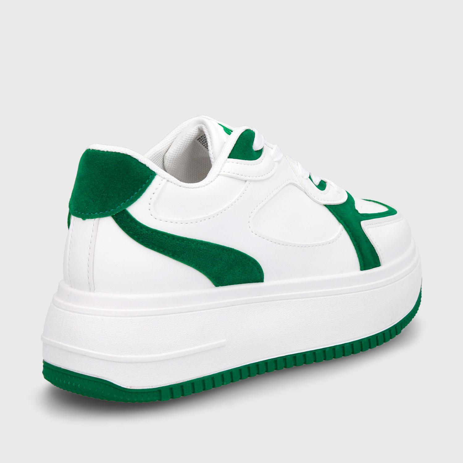 Zapatilla Verde Mujer 15981 Gotta-4
