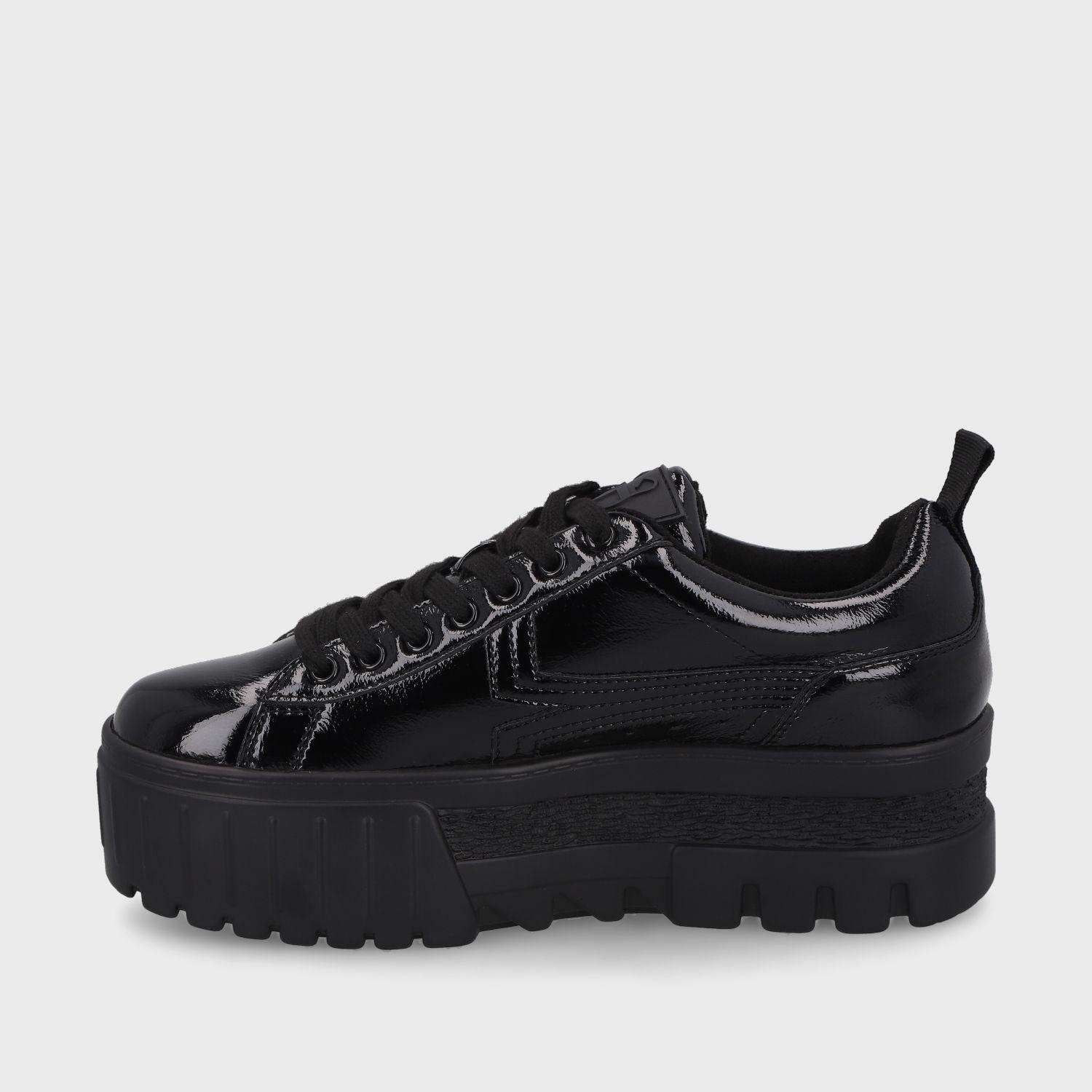 Zapatilla Plataforma Negra  Mujer 23243 Gotta-3