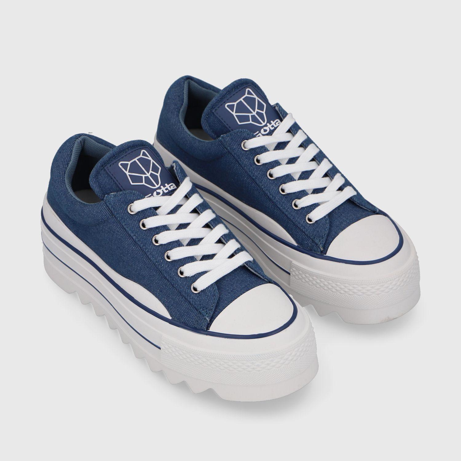 Zapatilla Plataforma Denim Mujer 33740 Gotta-2
