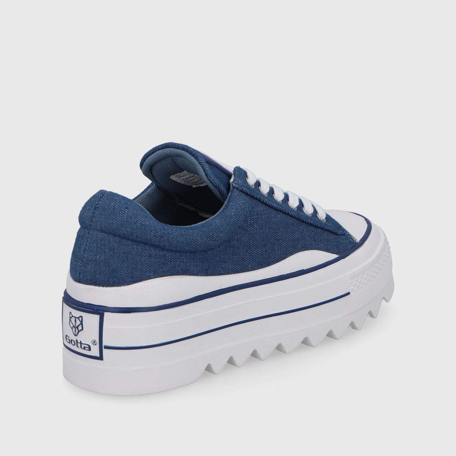 Zapatilla Plataforma Denim Mujer 33740 Gotta-4