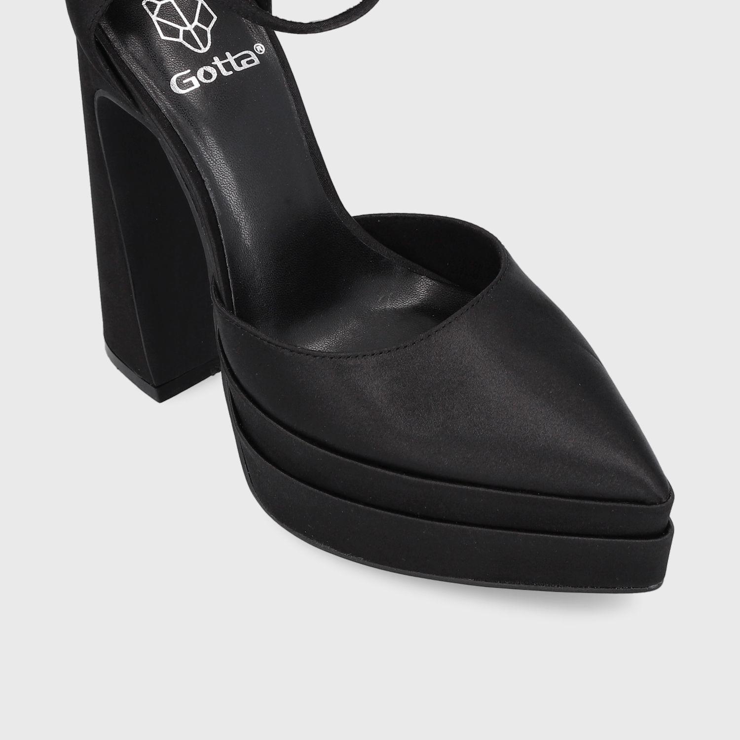 Sandalia Negra Mujer 35991 Gotta-5