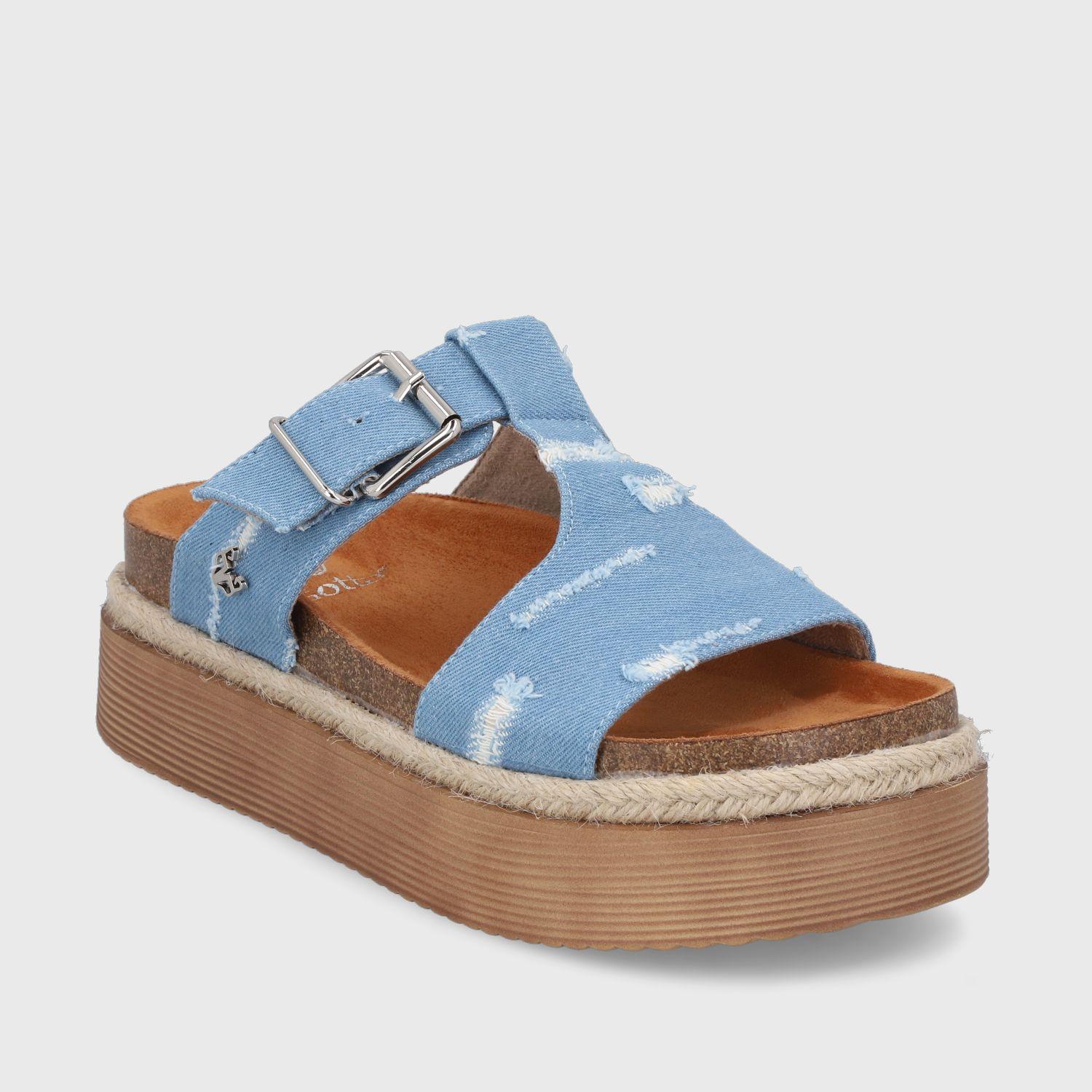 Sandalia Denim Mujer 45861 Gotta-1