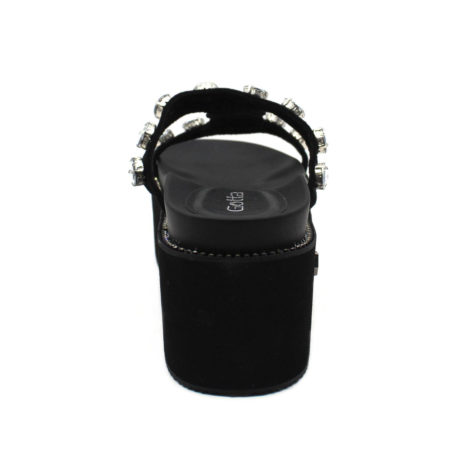 Sandalia Negra Mujer 15664 Gotta-5