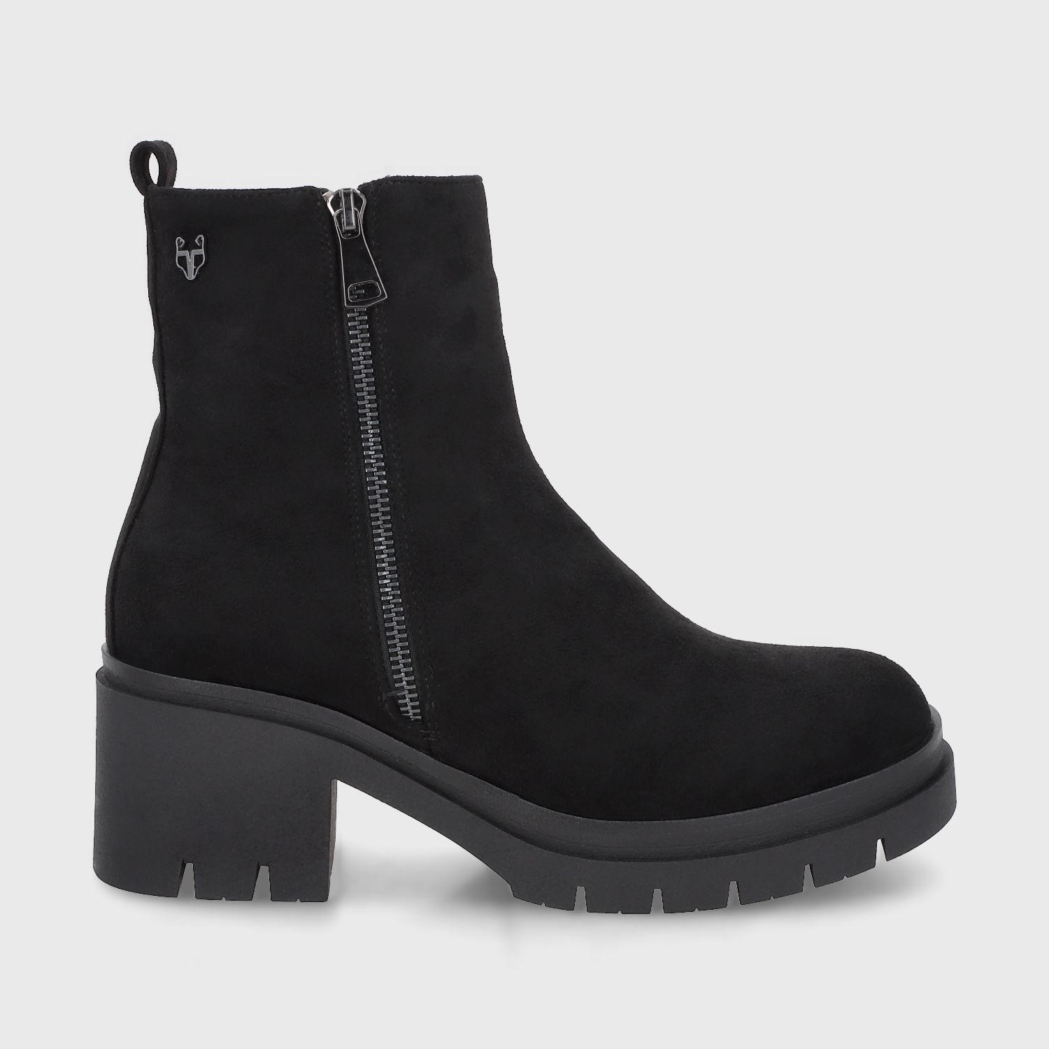Botin Taco Negro Mujer 46203 Gotta-0