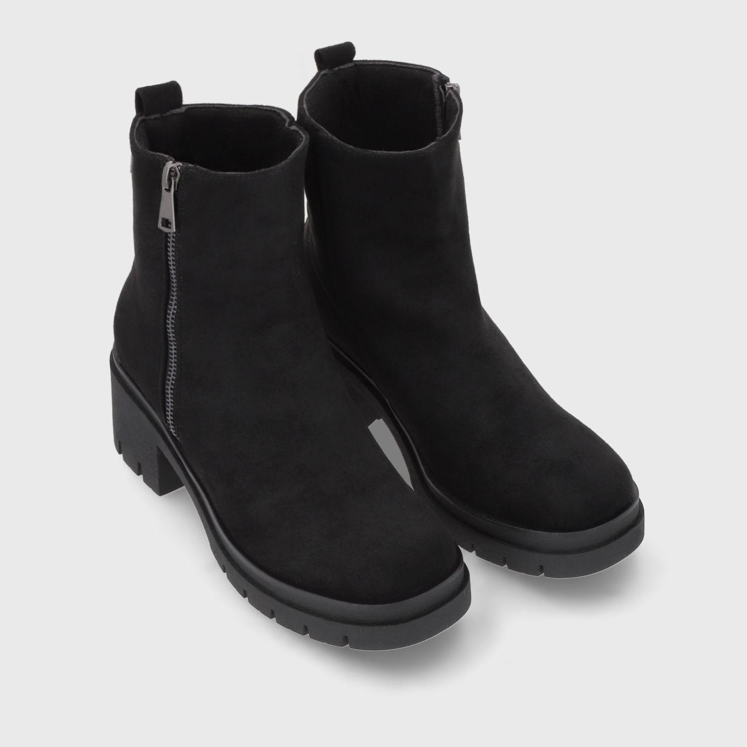 Botin Taco Negro Mujer 46203 Gotta-2